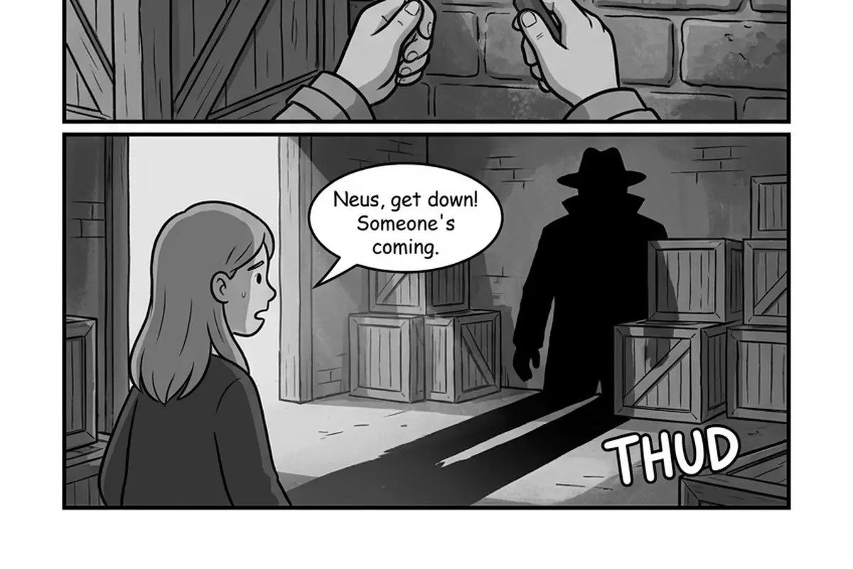 Personalized Comic Book sample page